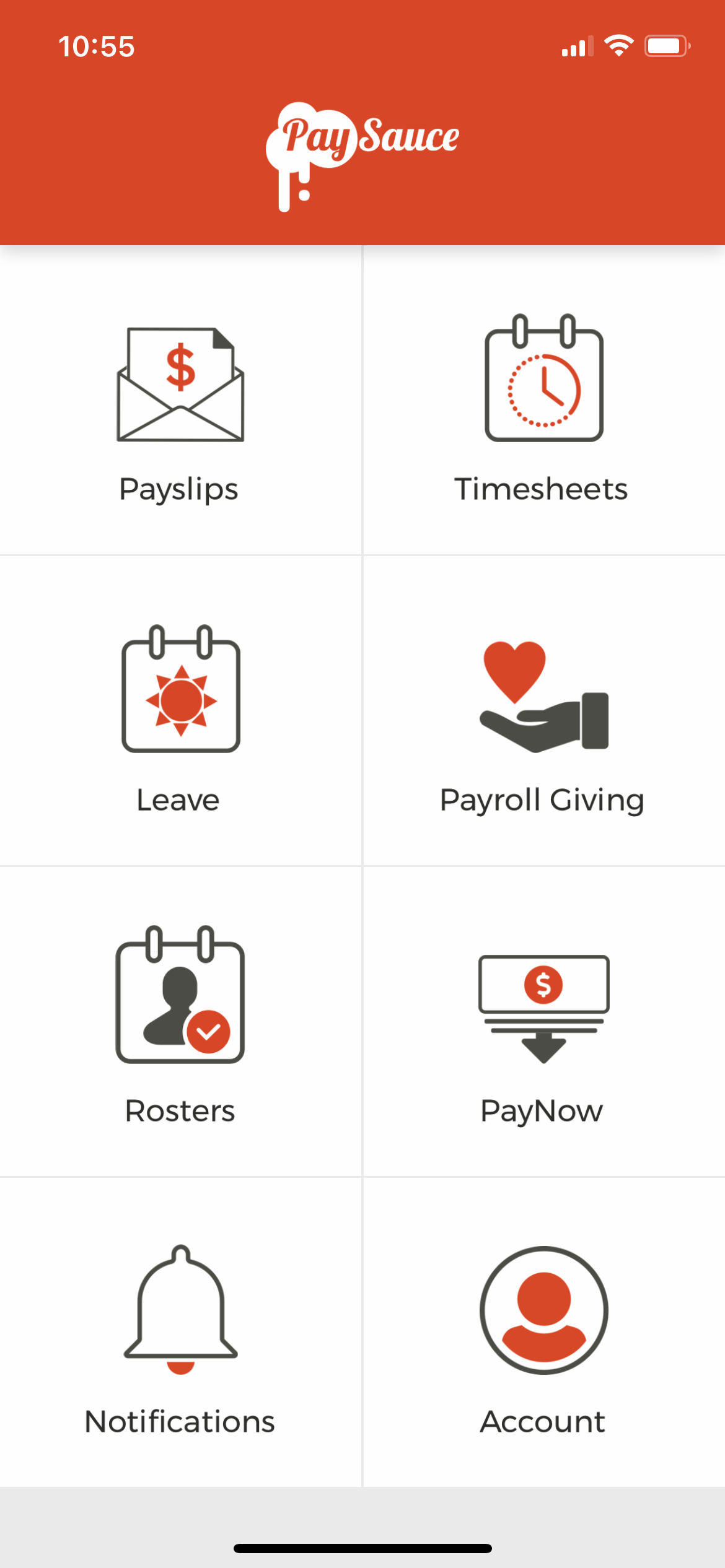 澳洲幸运体彩10 Employee App - Dashboard