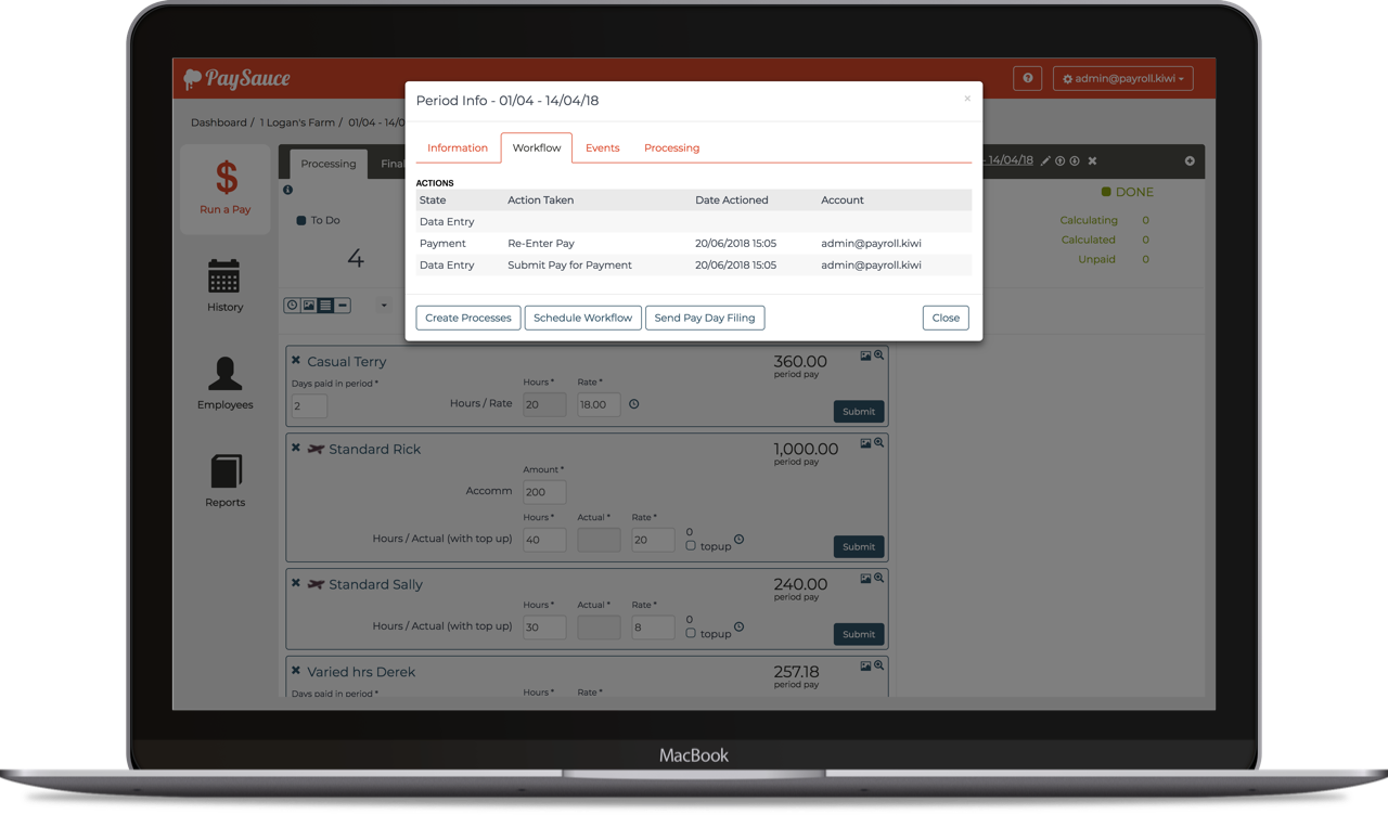 Payroll Audit Workflow